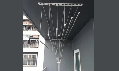 Clothes Drying Rack Installation